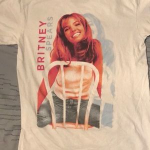 Britney Spears cotton tshirt. Small